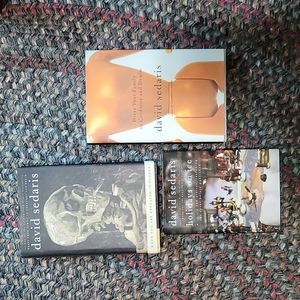 David Sedaris Books - EUC- Hardcover
